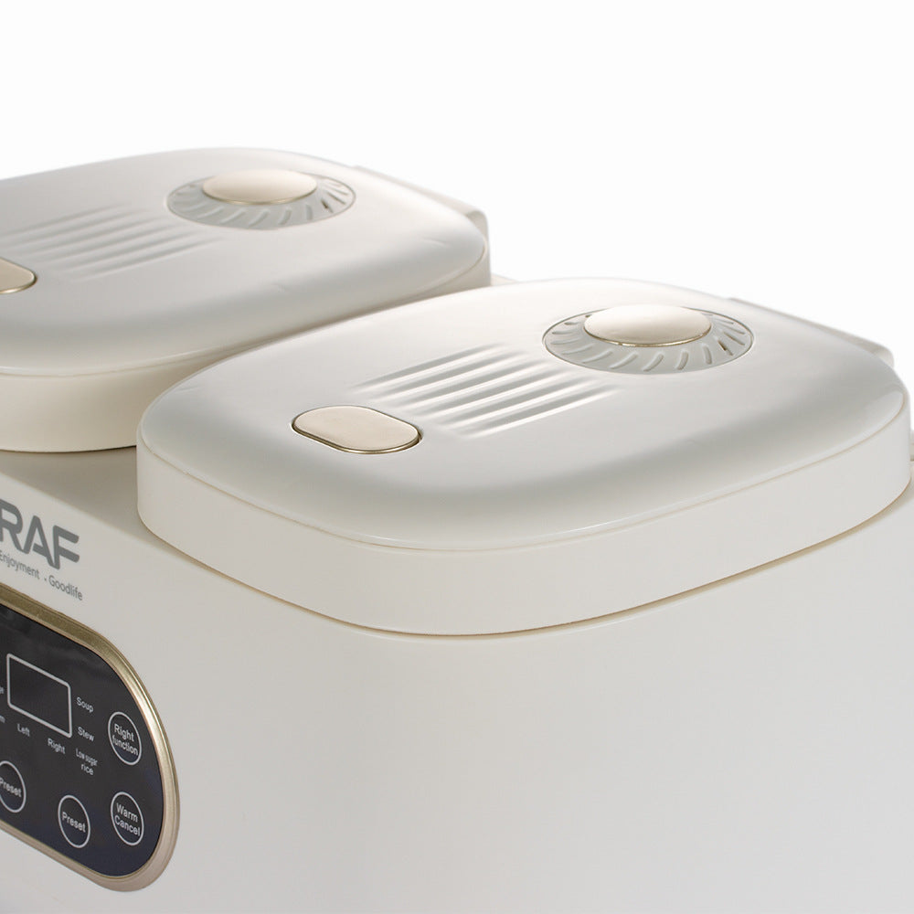 RAF European Standard Rice Cooker Smart2L Fully Automatic Health Care Household Stainless Steel Double Pot Multi-Functional R.5419 - 图片 20