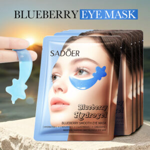 Blueberry Fruit Smooth Eye Mask SADOER Moisturizing and Nourishing Eye Mask Patches  Wholesale