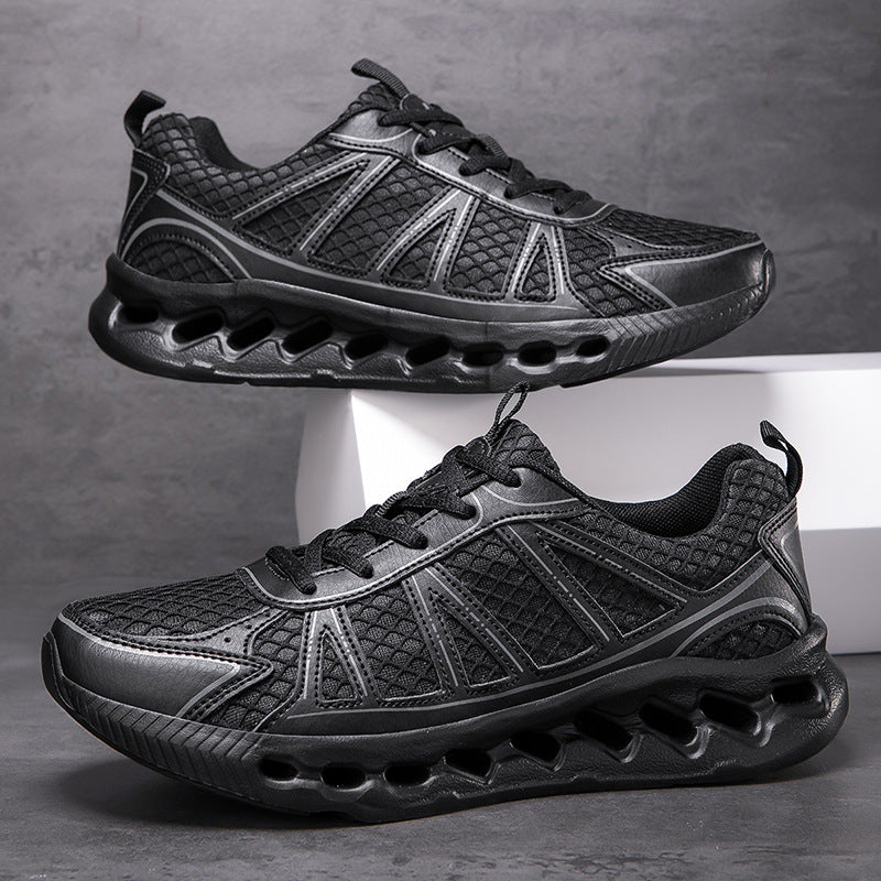 New Men's Running Shoes Large Size Mesh Breathable Casual EVA Lightweight cushioning rebound city commuter shoes - 图片 7