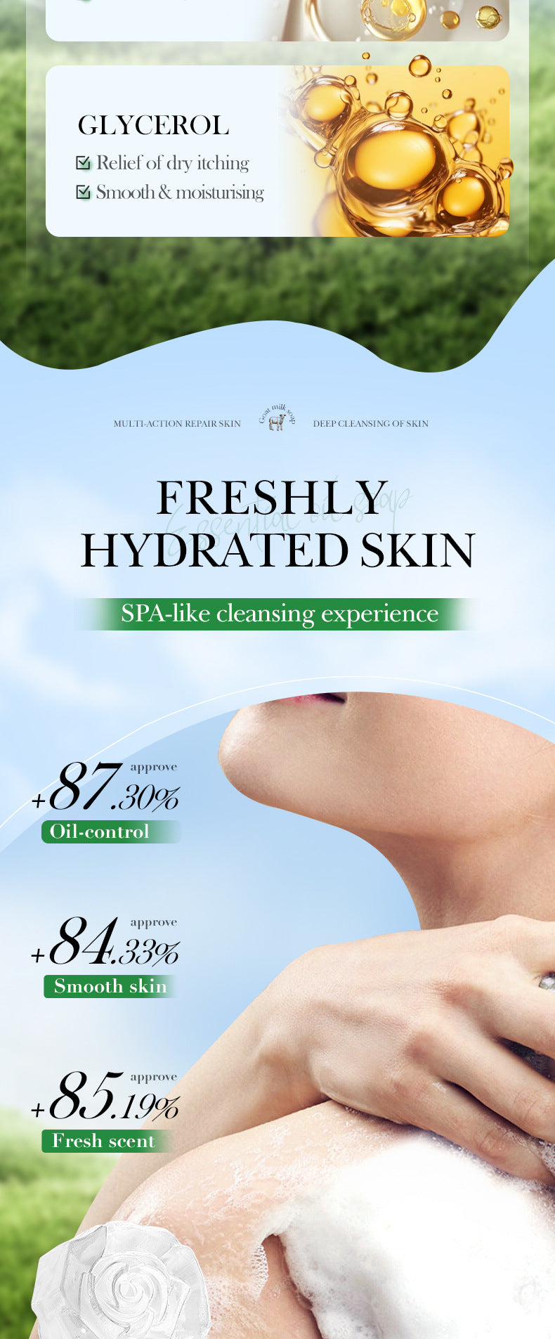 Handmade Soap100g Essential Oil Plant Fruit Deep Cleansing Body Soap Export Manufacturer Wholesale - 图片 31