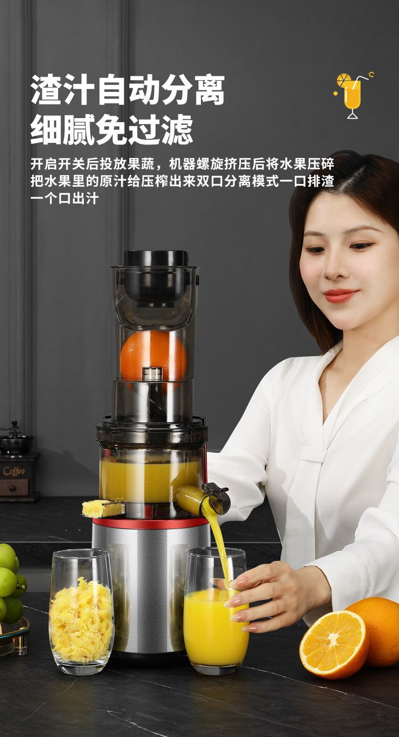 Dropshipping Juicer with Pulp Separator, Small Household Juice Maker, Stainless Steel Multifunctional Fruit Extractor - 图片 17