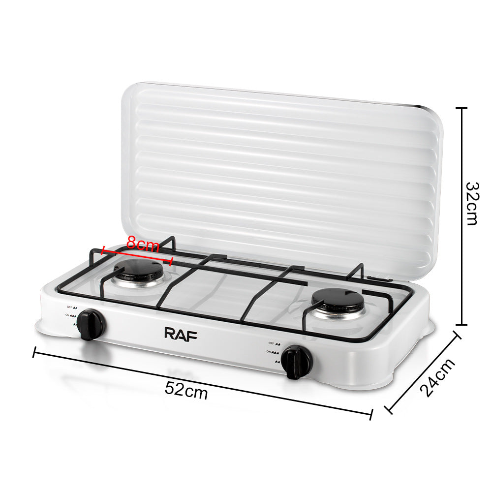 RAF European Standard Double Burner Gas Stove Small Household Appliance Multifunctional Household Small Electric Stove Wholesale R.8033 - 图片 11