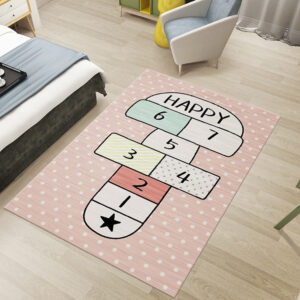 Bedroom Full Cover Early Education Baby Crawling Mat City Car Track Carpet Hopscotch Children's Room Game Mat