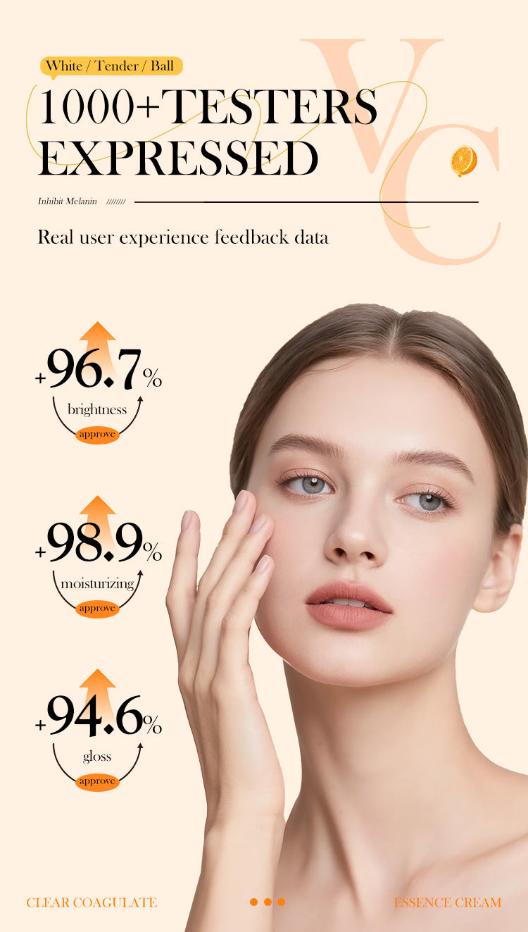 Dimension C Face Cream Moisturizing Repair Brightening Skin Tone Lazy Face Cream Lifting Firming Pore Minimizing VC Essence cream - 图片 11