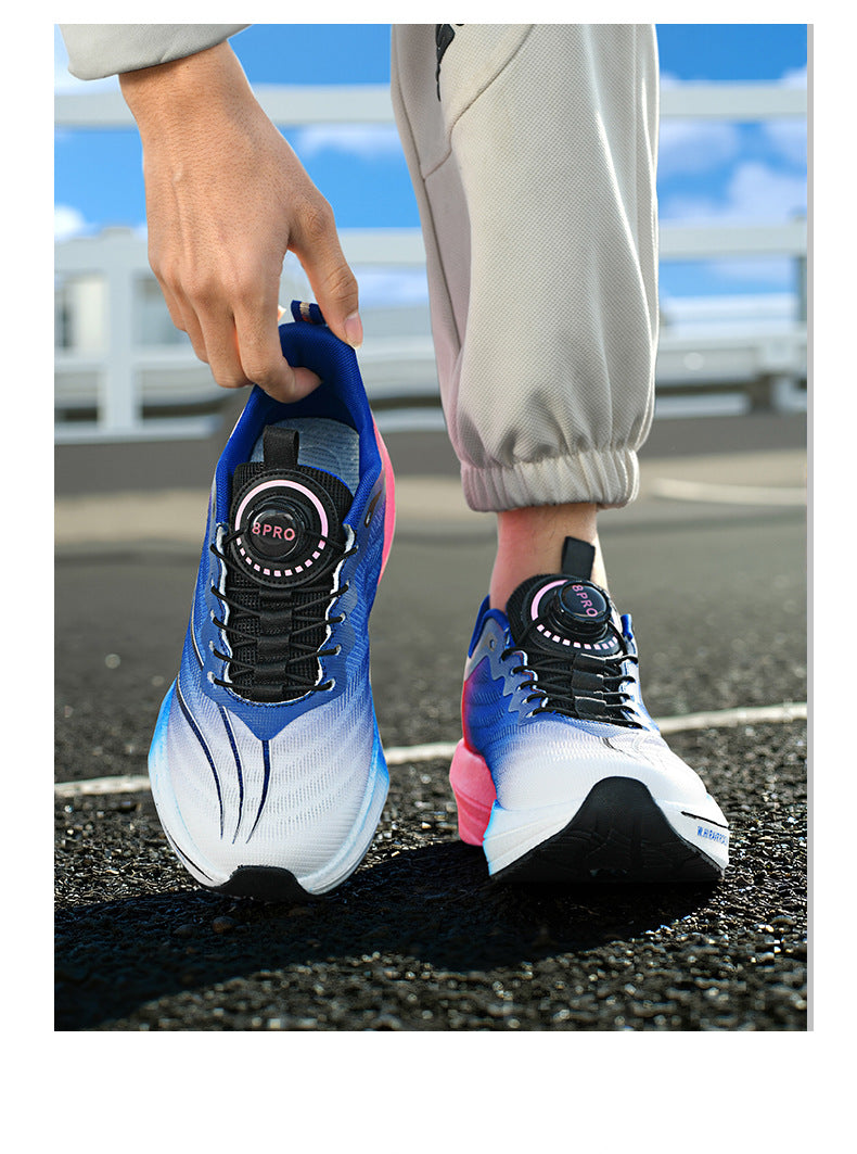 Red Rabbit8pro Hot-selling Parent-Child Breathable Running Shoes Professional Racing Anti-Slip Student Cushioning Rotating Button Sports Shoes - 图片 21