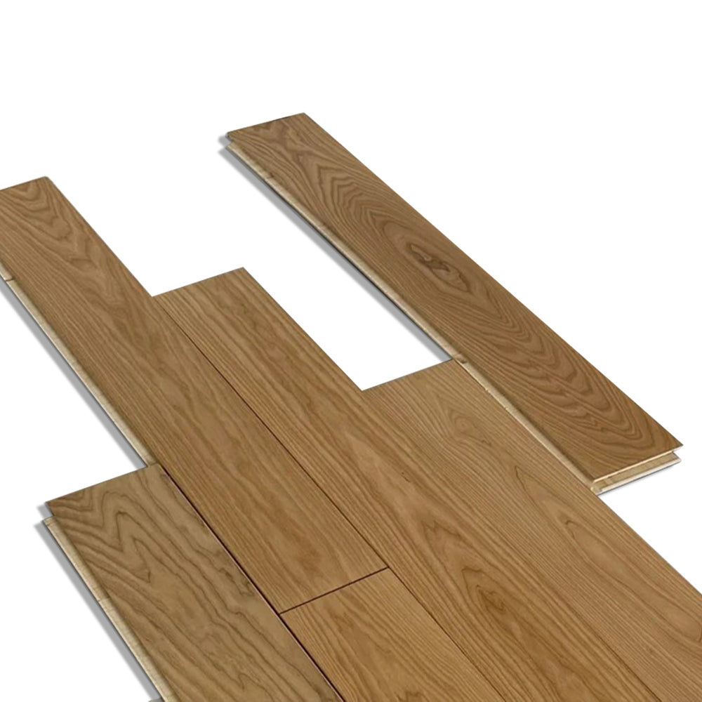 Engineered Solid Ash Wood Flooring Customizable Waterproof Hardwood Modern Apartments Exterior Outdoor Parks Boutique Interiors - 图片 18