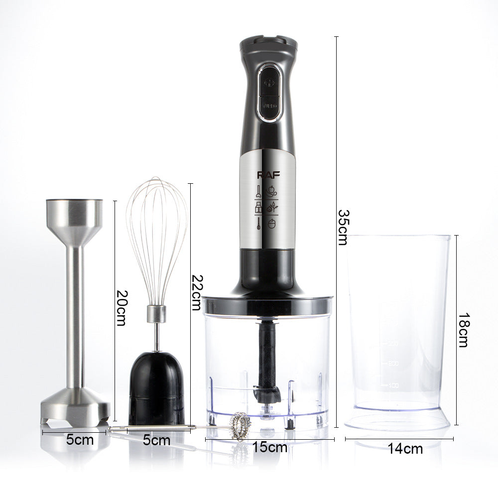 RAF EU Standard Portable Handheld Electric Stainless Steel Cooking Stick Blender Household Food Mixer347 - 图片 8