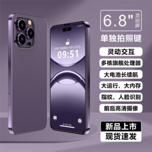 i14 ProMax Smartphone6.8Inch Full HD Screen3+64G Android4G Mobile Phone Factory In Stock Wholesale