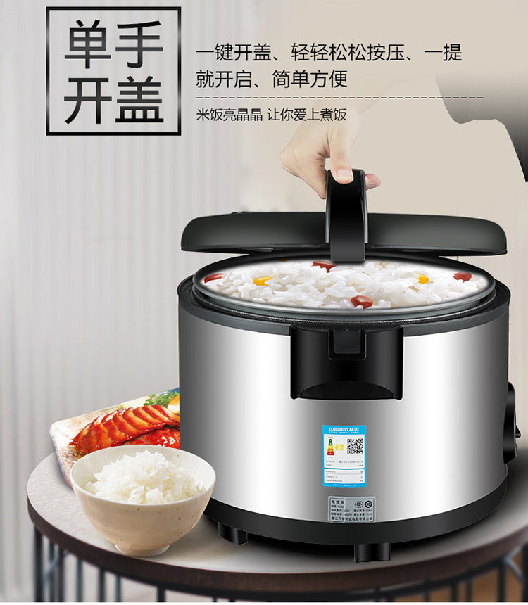 Small Home Appliance Factory Wholesale Large Capacity Xishi Pot Hotel Canteen10L13L18L Extra Large Rice Cooker20-35People - 图片 18