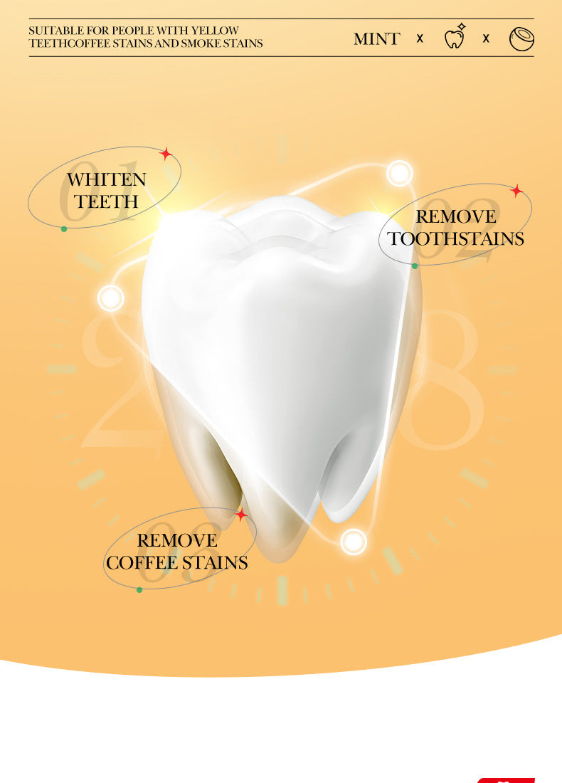 Toothpaste SADOER Vitamin C Coconut Oral Care Gum Protection Wholesale Live Streaming - 图片 20