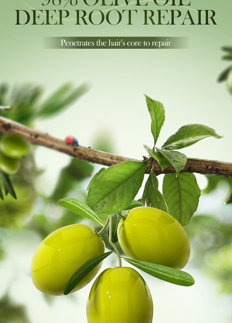 Olive Oil Hair Mask350g SADOER Repair and Improve Frizz Bagged Hair Mask Cross-Border Wholesale - 图片 16