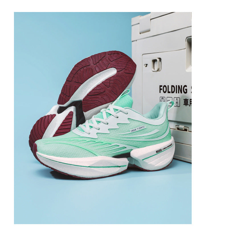 ROANK Men's Running Shoes Ultra-Light Sports Shoes for Teenagers Non-Slip Thick Sole Height Increasing Running Shoes for Middle School Students - 图片 30