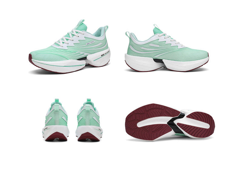 ROANK Men's Running Shoes Ultra-Light Sports Shoes for Teenagers Non-Slip Thick Sole Height Increasing Running Shoes for Middle School Students - 图片 34