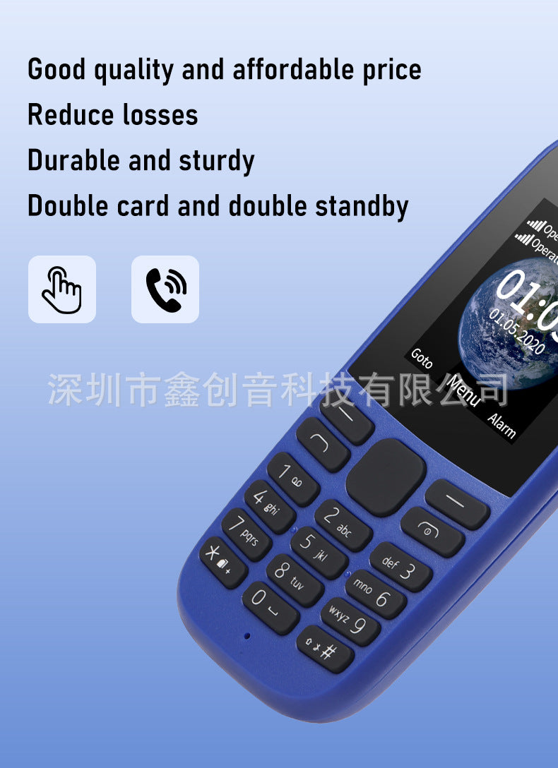 105straight button phone foreign trade mobile phone 2G Afri - 图片 17