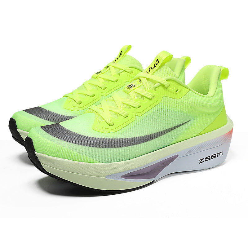 2025Plus Size Sports Shoes Racing Training Carbon Plate Sports Shoes Lightweight Men and Women Autumn Running Shoes - 图片 6