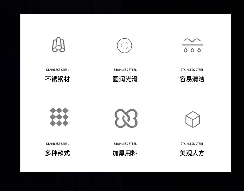 410Stainless Steel Cutlery Set Restaurant Square Handle Knife Fork Spoon24Set of Western Steak Knives and Forks - 图片 16