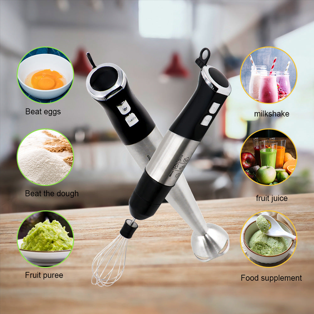 EU Standard Multifunctional Kitchen Handheld Cooking Stick Baby Food Electric Stirring Stick Cooking Machine Juicer Vegetable Chopper - 图片 12