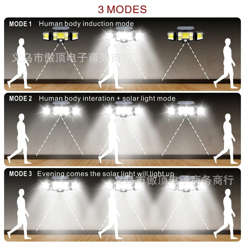 Solar Light Outdoor Waterproof Wall Light LED Split Sensor Light Motion Sensor Light Courtyard Light Garden Lamp - 图片 26