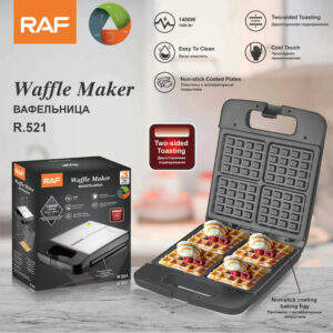 RAF European Standard High-End Multifunctional Household Hamburger Waffle Maker Sandwich Maker Bread Breakfast Maker