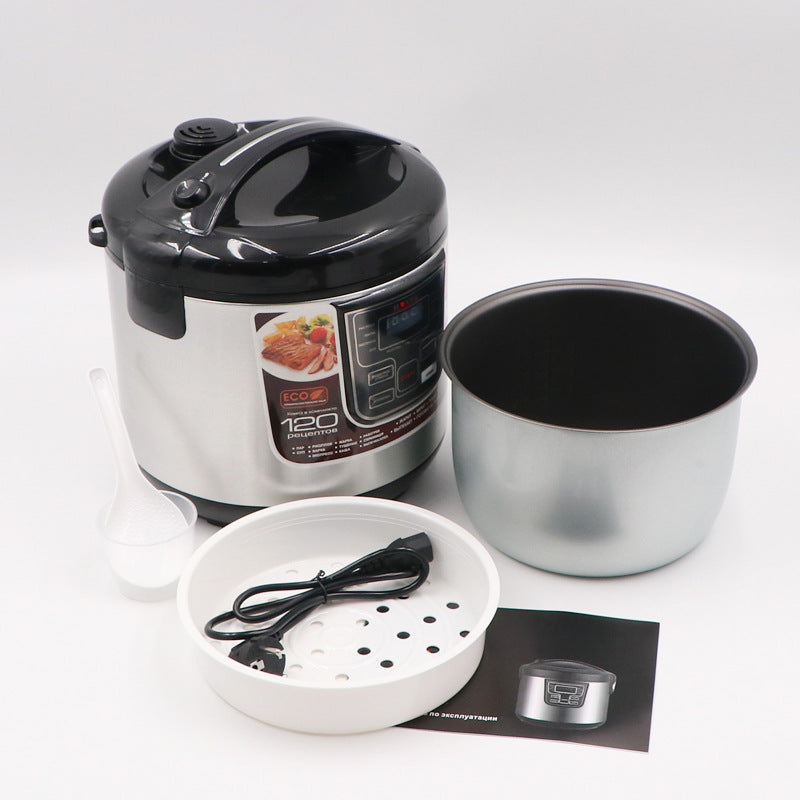 RAF European Standard Rice Cooker Smart6L Fully Automatic Health-Preserving Household Stainless Steel Rice Cooker Multi-Functional - 图片 18