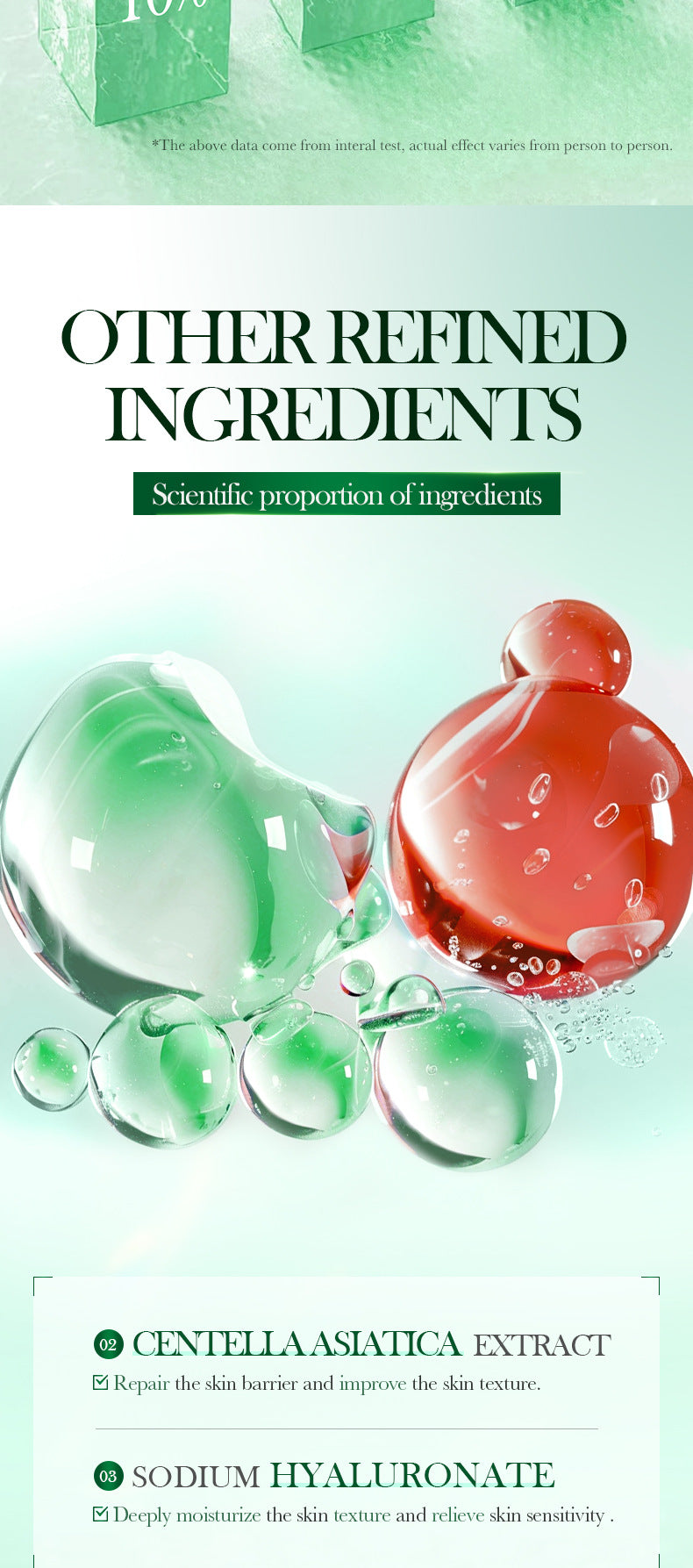 Skin Rejuvenation and Brightening Serum SADOER Moisturizing and Hydrating Essence Gel Cross-Border Wholesale - 图片 44