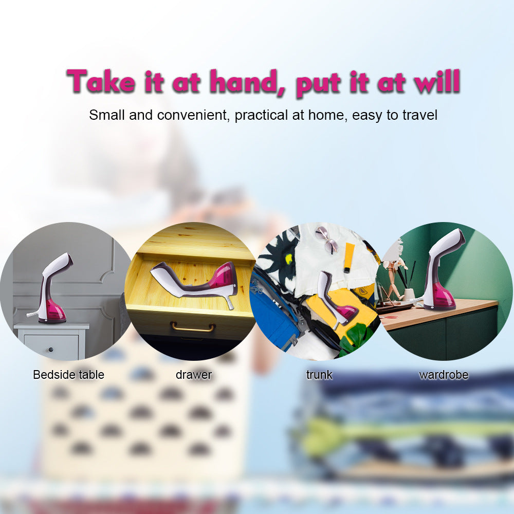 EU Standard Garment Steamer Portable Household Small Handheld Garment Steamer Steam Electric Iron Ironing Machine Steam Machine - 图片 20