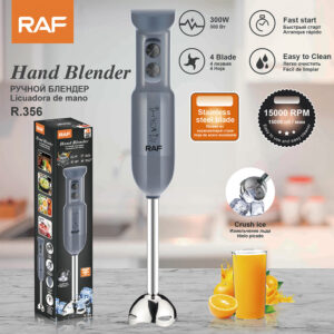 RAF EU Standard Handheld Blender Electric Stirring Stick Cooking Stick Cooking Stick Household Multifunctional Baby Food Maker R 356