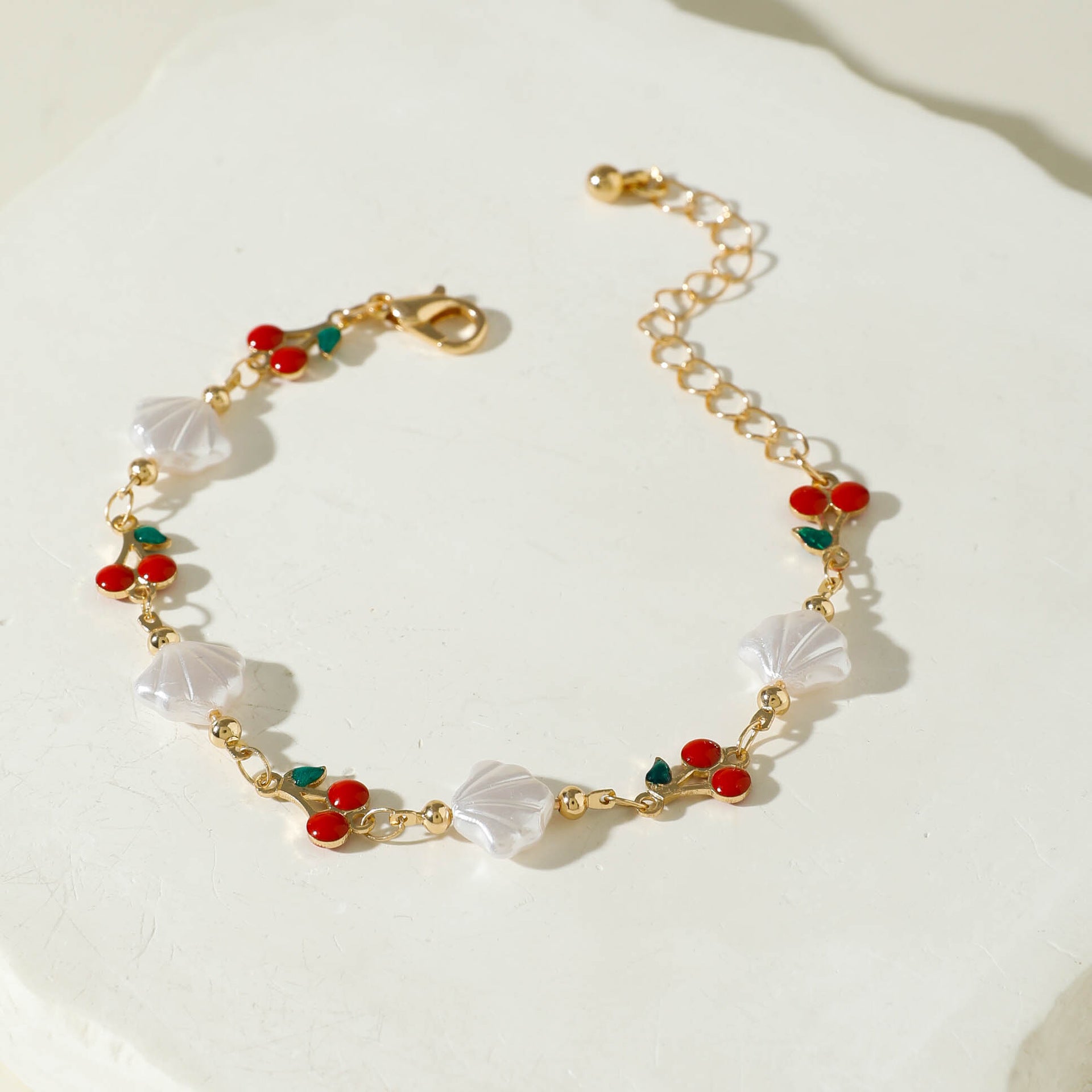 European and American Style Jewelry Light Luxury Imitation Pearl Cherry Necklace High-End Versatile Grass Multi-Layer Stacking Necklace Wholesale - 图片 69