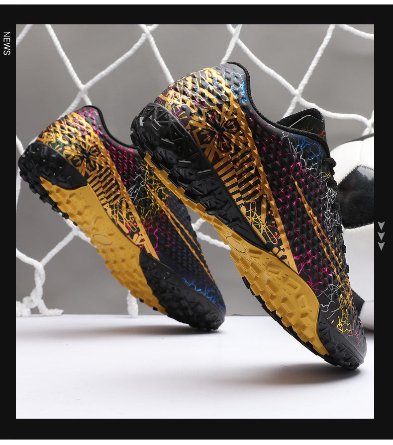 New professional football shoes for men and women AG Spike TF Broken Nail Youth Student Grassland Competition Training Shoes - 图片 54