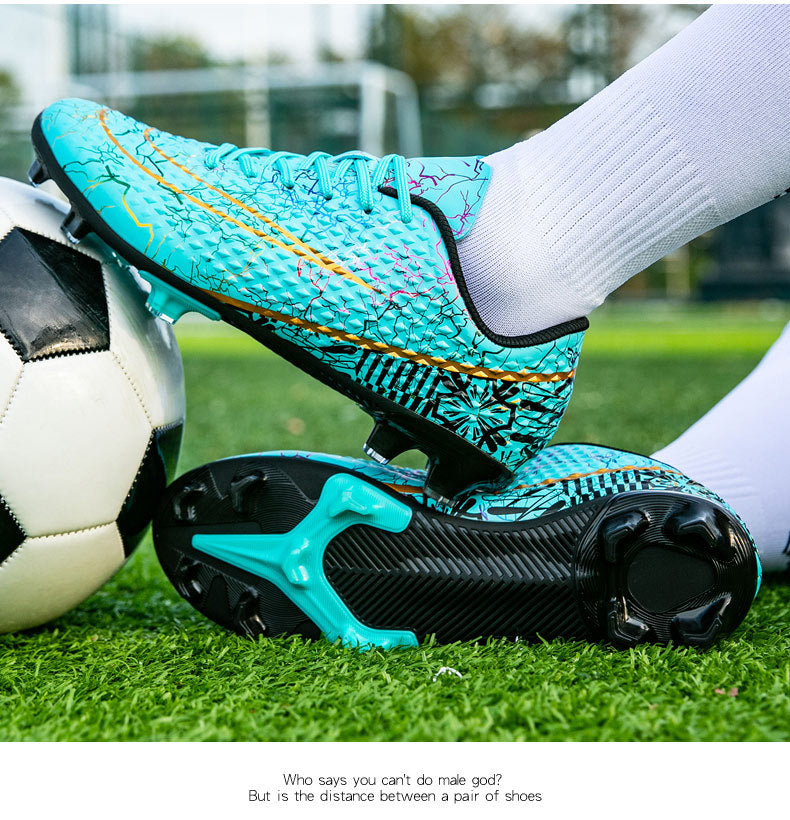 New professional football shoes for men and women AG Spike TF Broken Nail Youth Student Grassland Competition Training Shoes - 图片 23