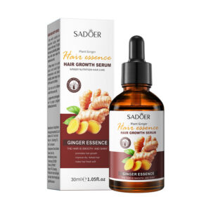 Ginger Hair Treatment Solution30ml SADOER Moisturizing and Hydrating Hair Care  Foreign Trade Live Wholesale