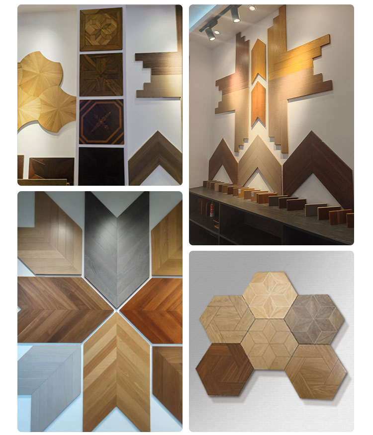 Custom Engineered Three-Layer Teak Wood Flooring Waterproof UV Finish Splash-Resistant Durable Elegant Design for Outdoor Park - 图片 23