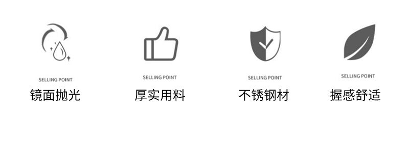 Stainless Steel Cutlery Restaurant Western Steak Knife Fork Imitation Marble Pattern Ceramic Handle Knife Fork Spoon Tea Spoon Tea Fork Set - 图片 34