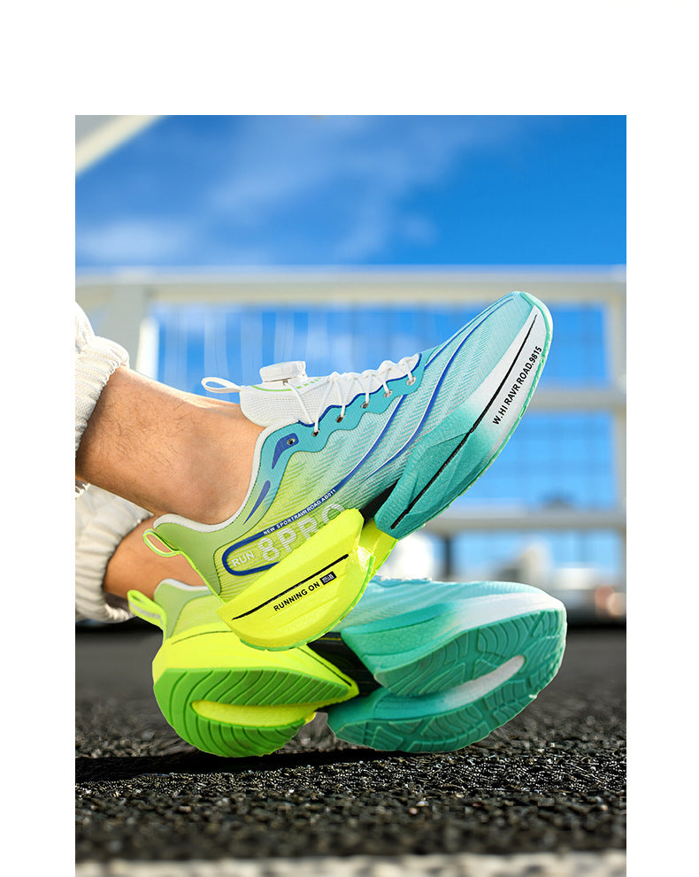 Red Rabbit8pro Hot-selling Parent-Child Breathable Running Shoes Professional Racing Anti-Slip Student Cushioning Rotating Button Sports Shoes - 图片 17