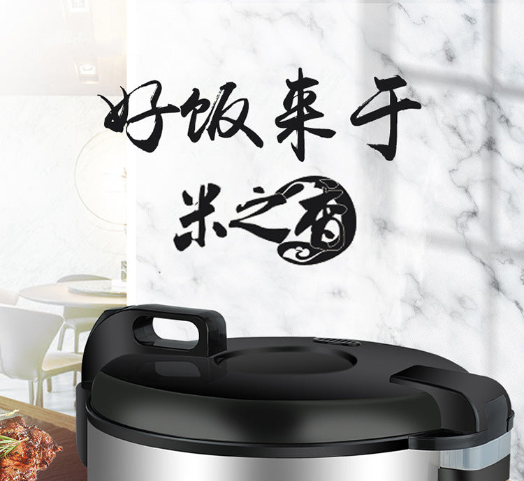 Small Home Appliance Factory Wholesale Large Capacity Xishi Pot Hotel Canteen10L13L18L Extra Large Rice Cooker20-35People - 图片 8