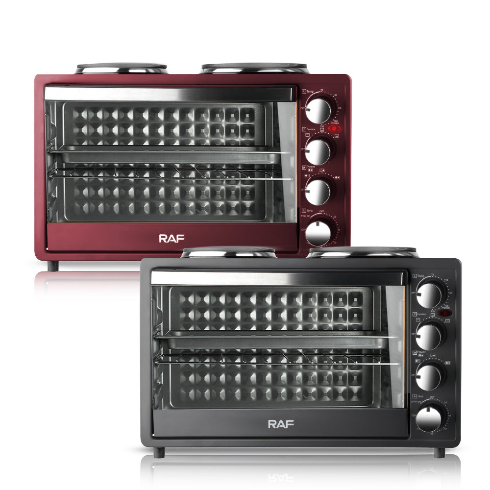 RAF Specially designed for European and American standard electric ovens and electric stoves with dual burners40L Large Capacity Top and Bottom Heating Home Oven - 图片 19
