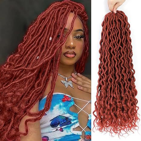 Cross-border European and American Synthetic Hair Wigs Curved Up and Down Crochet Hair Wigs Goddess Faux Locks Curly Handwoven - 图片 9