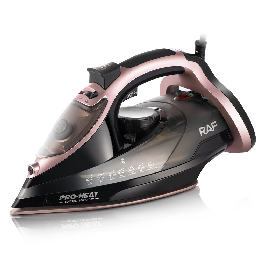RAF European Standard New Ceramic Floor Electric Iron Hotel Supplies Rose Gold Hot-Selling Electric Iron R.1002 - 图片 10