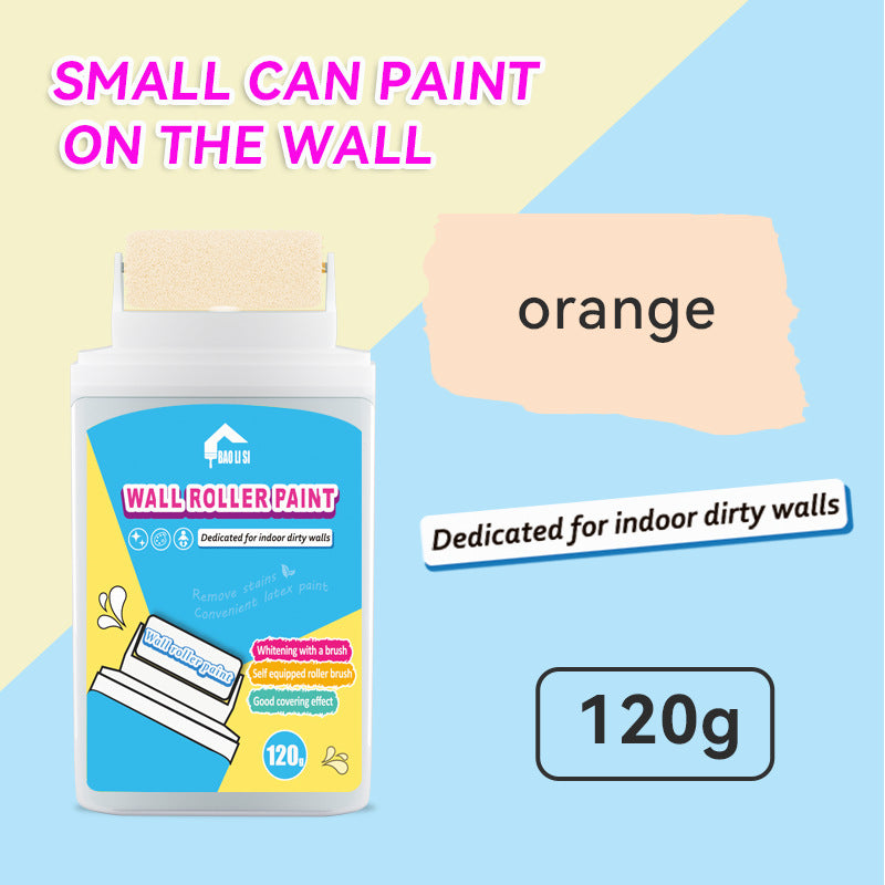 Wall Small Roller Brush Paint Cocoa Roller Dirty Graffiti Renovation Color Change Latex Paint Portable Water-Based Interior Wall Paint - 图片 10