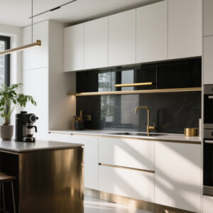 Frameless Aluminum Alloy Cabinet Door No Drilling Whole House Self-Installation Cabinet Door Stove Kitchen Door Panel Source Manufacturer