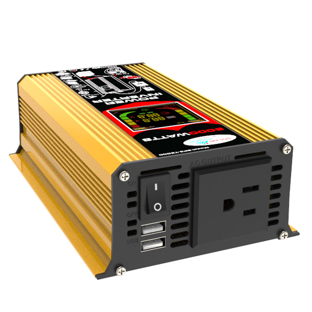 Export Car Inverter500W 12V Turn110V 220V Smart Display car inverter - 图片 10