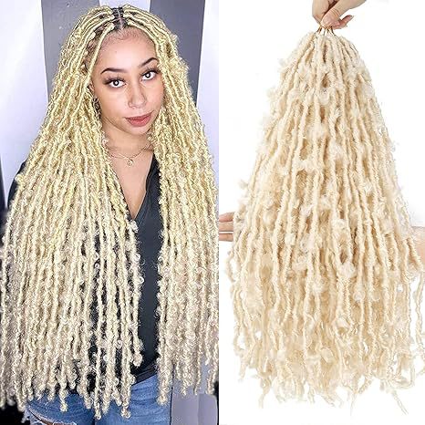 Foreign Trade Dreadlock Crochet Hair Butterfly Locs Crochet Hair Goddess Butterfly Curly Wig - 图片 10