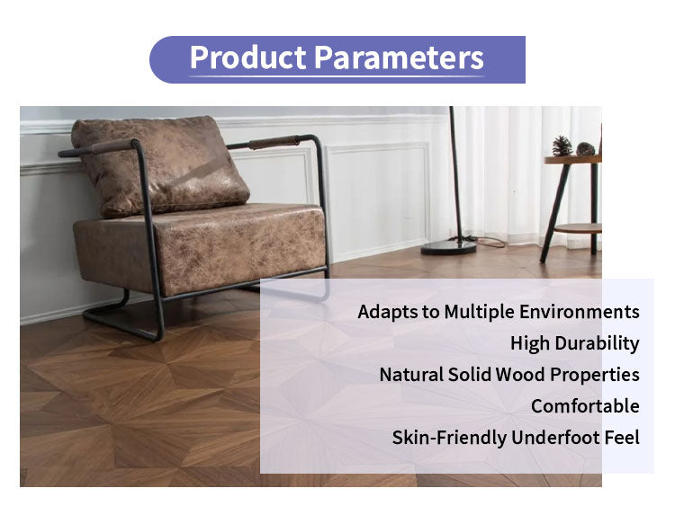 15mm Customizable Square Rosewood Parquet Wood Flooring | Multi-Layer Engineered Panels Outdoor Waterproof Luxury Premium - 图片 12