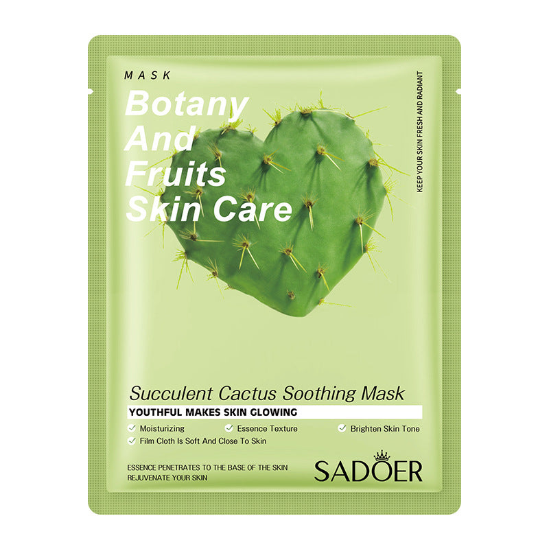 Fruit Mask SADOER Avocado Rose Hydrating Moisturizing Tablets Cross-border Foreign Trade Skincare Wholesale - 图片 12