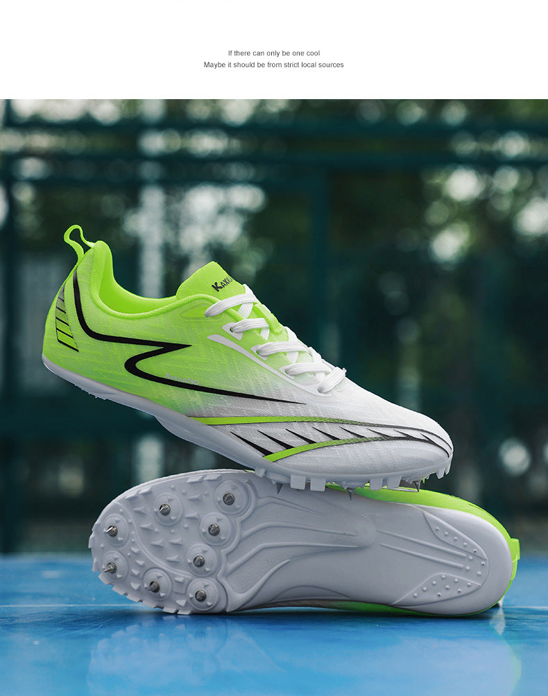 8Mesh Surface Sprint Shoes Track and Field Triple Jump Competition Training Shoes Unisex Sports Shoes for Middle School Entrance Exam All-around Sports Shoes - 图片 27