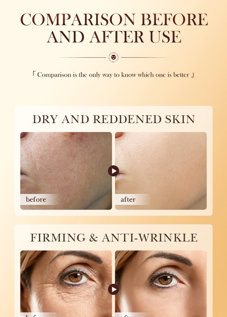 24k Gold Collagen Mask60gSADOER Crystal Hydrating Moisturizing Mask Cross-Border Wholesale - 图片 18