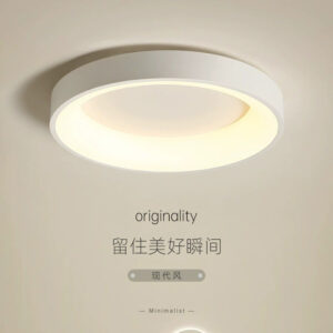 Master Bedroom Light Eye Protection Round Master Bedroom Light LED Ceiling Lamp Artistic Minimalist Full Spectrum Zhongshan Lighting Internet Celebrity Model