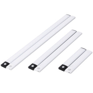 Ultra-thin Smart Human Body Sensor led Lamp Magnetic Self-Adhesive Long Strip Wardrobe Light with Rechargeable Wine Cabinet Cabinet Light Strip