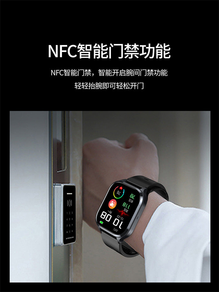 s11Air Pump Type Precision Blood Pressure Smart Watch ECG Monitoring s18Blood Pressure Smart Watch Can Be Connected APP - 图片 43
