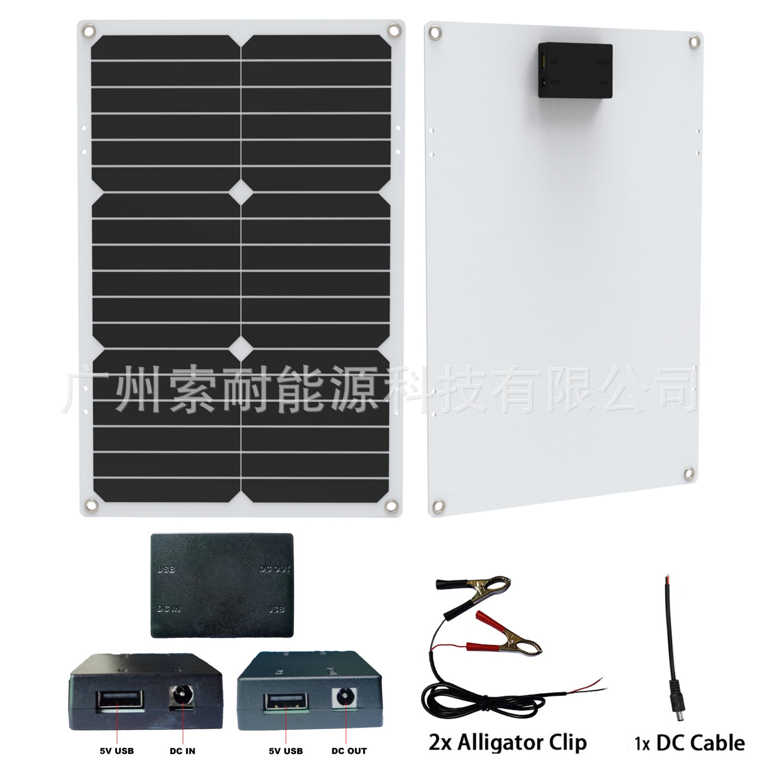Solar Panel280X420mm Monocrystalline Solar Charging Panel 5V Double USB Mouth Shopee Export - 图片 10